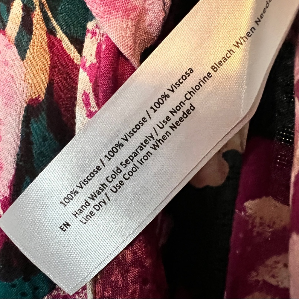 Band of the Free Boho Floral Wrap Dress - Picture 11 of 13